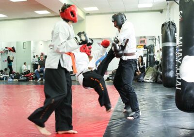 free sparring take down during 2v1 sparring